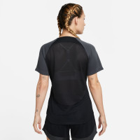 Chemise d'entraînement Nike Academy Pro pour femme, noir et gris