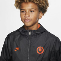 Nike Chelsea Windrunner 2019-2020 Kids Antraciet Oranje