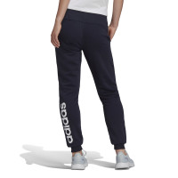 adidas Essentials French Terry Logo Trainingsbroek Dames Donkerblauw Wit
