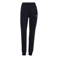 adidas Essentials French Terry Logo Trainingsbroek Dames Donkerblauw Wit