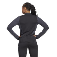 adidas Belgique Red Flames Haut d'Entraînement 2023-2025 Femmes Noir Rouge