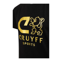 Cruyff Booster T-Shirt Enfants Noir Doré