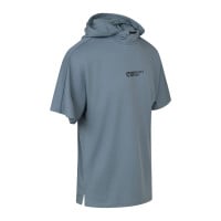 Cruyff Box T-Shirt à Capuche Bleu-Gris