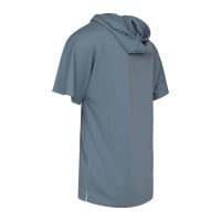 Cruyff Box T-Shirt à Capuche Bleu-Gris
