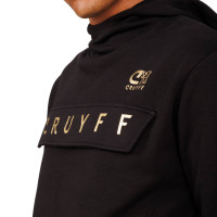 Cruyff Ranka Trainingspak Zwart Goud Zwart