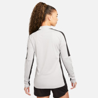 Nike Dri-FIT Academy 23 Trainingstrui 1/4-Zip Dames Grijs Zwart Wit