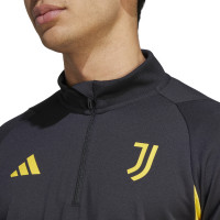 adidas Juventus Trainingspak 1/4-Zip 2023-2024 Zwart Geel Wit