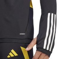 adidas Juventus Trainingstrui 1/4-Zip 2023-2024 Zwart Geel Wit