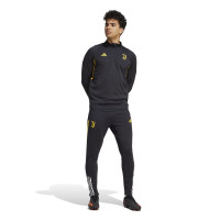 adidas Juventus Trainingstrui 1/4-Zip 2023-2024 Zwart Geel Wit