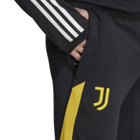adidas Juventus Pantalon d'Entraînement 2023-2024 Noir Jaune Blanc