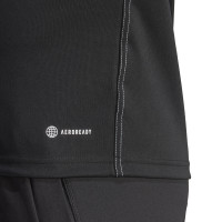 adidas Tiro 23 Club Trainingstrui 1/4-Zip Zwart Lichtblauw