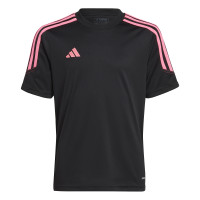 adidas Tiro 23 Club Trainingsshirt Kids Zwart Roze