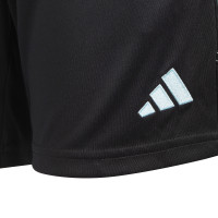 adidas Tiro 23 Club Trainingsbroekje Kids Zwart Lichtblauw