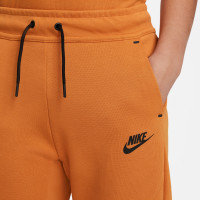 Nike Tech Fleece Jogger Kids Oranje Zwart