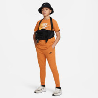 Nike Tech Fleece Pantalon de Jogging Enfants Orange Noir