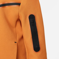 Nike Tech Fleece Veste Enfants Orange Noir