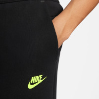 Nike Tech Fleece Survêtement Noir Gris Foncé Jaune