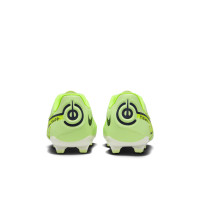 Nike Tiempo Legend 9 Academy Gazon Naturel Gazon Artificiel Chaussures de Foot (MG) Enfants Vert Clair Jaune Vif Blanc