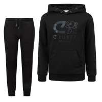 Cruyff Do Hooded Trainingspak Kids Zwart