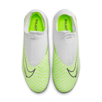 Nike Phantom GX Academy Dynamic Fit Gras / Kunstgras Voetbalschoenen (MG) Wit Felgeel Zwart