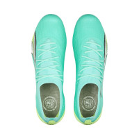 PUMA Ultra Ultimate Gras / Kunstgras Voetbalschoenen (MG) Felgroen Lichtgroen Wit