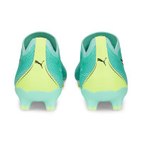 PUMA Ultra Match Gazon Naturel / Gazon Artificiel Chaussures de Foot (MG) Femmes Vert Vif Vert Clair Blanc