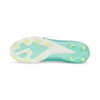 PUMA Ultra Match Gazon Naturel / Gazon Artificiel Chaussures de Foot (MG) Femmes Vert Vif Vert Clair Blanc