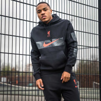 Nike Liverpool Club Survêtement Sweat à Capuche 2022-2023 Noir Rouge