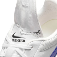 Nike Premier III Gazon Naturel Chaussures de Foot (FG) Blanc Bleu Rouge