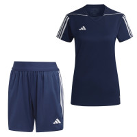 adidas Tiro 23 League Trainingsset Dames Donkerblauw Wit