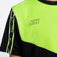 Nike Sportswear Repeat T-Shirt Noir Jaune Vif Blanc