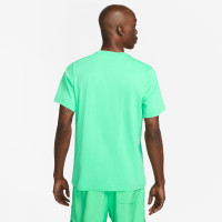 Nike Sportswear Club T-Shirt Lichtgroen Wit