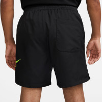 Nike Sportswear Repeat Zomerset Woven Wit Zwart Lichtgeel
