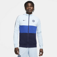Nike Chelsea I96 Anthem Trainingsjack 2020-2021 Kobaltblauw