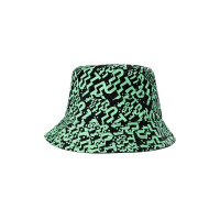 Off The Pitch X Robey Davies Bucket Hat Zwart Groen
