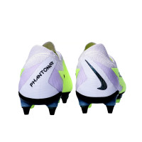 Nike Phantom GX Elite Crampons Vissés Chaussures de Foot (SG) Pro Player Blanc Jaune Vif Noir