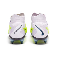 Nike Phantom GX Elite Dynamic Fit Crampons Vissés Chaussures de Foot (SG) Pro Player Blanc Jaune Vif Noir
