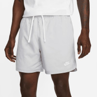 Nike Sportswear Club Woven Short Gris Blanc