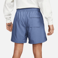 Nike Sportswear Club Woven Short Bleu Foncé Blanc