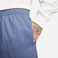 Nike Sportswear Club Woven Short Bleu Foncé Blanc