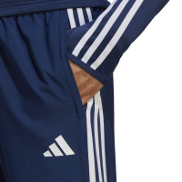 adidas Tiro 23 Woven Trainingsbroek Donkerblauw