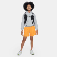 Nike Multi Woven Short Enfants Orange Blanc