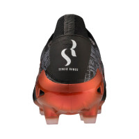 Mizuno Morelia Neo III Sergio Ramos 4 Beta Japan Gazon Naturel Chaussures de Foot (FG) Noir Rouge