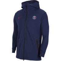 Nike Paris Saint Germain NSW Tech Fleece Pack Sweat à capuche 2020-2021 Bleu Foncé Rouge