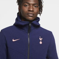Nike Tottenham Hotspur Tech Fleece Pack Hoodie Full Zip 2020-2021 FZ Paarsblauw
