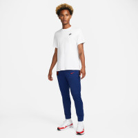 Nike Pays-Bas Travel Fleece Pantalon d'Entraînement 2022-2024 Bleu Noir