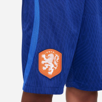 Nike Pays-Bas Strike Short d'Entraînement 2022-2024 Enfants Bleu Blanc