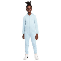 Nike Sportswear Core Survêtement Enfants Bleu Clair Blanc