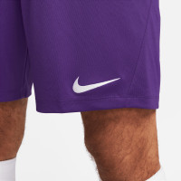 Nike Dry Park III Short de Football Mauve Blanc