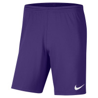 Nike Dri-FIT Park III Voetbalbroekje Paars